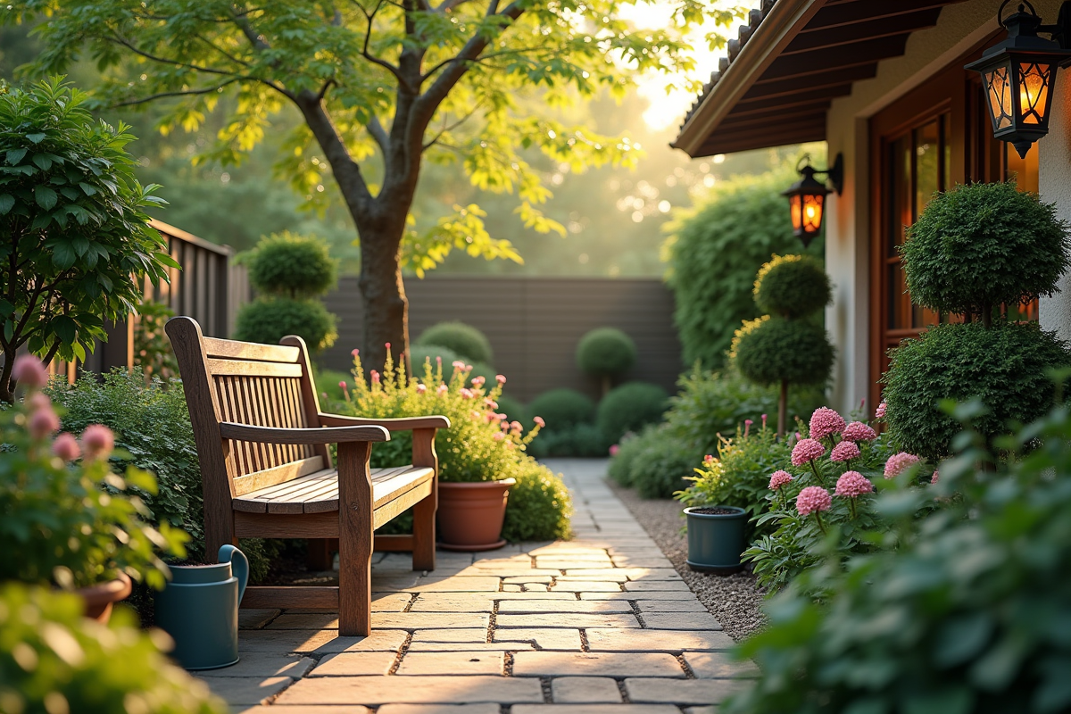 jardin famille